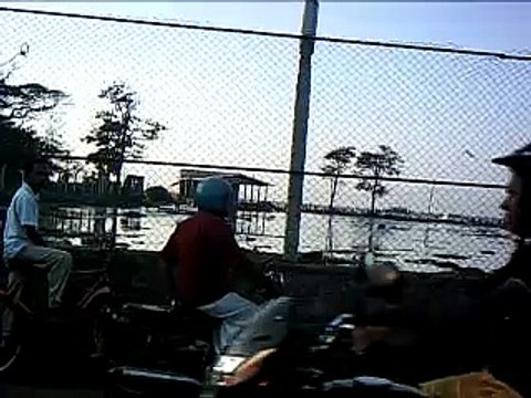 Tsunami Wave in Negombo- Sri Lanka