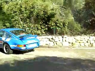 2007 Isla de Mallorca Classic Rally Porsche 911 crash