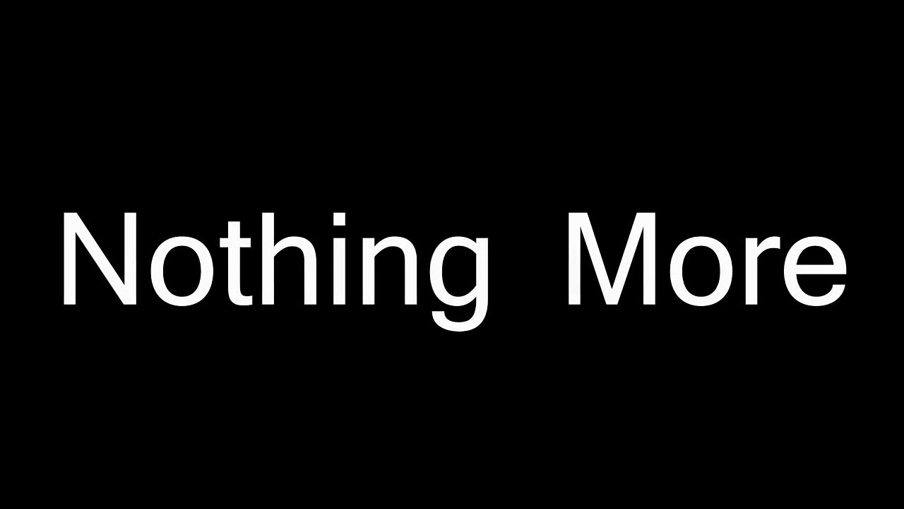 Nothing More - This Is The Time (Ballast) Lyrics (HD)