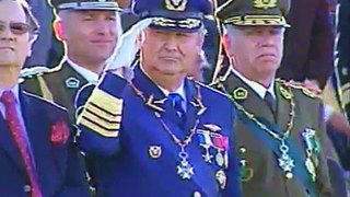 (10/15) Gran Parada Militar CHILE 2007 - chilean military parade - Escalon Fuerza Aerea, Carabineros