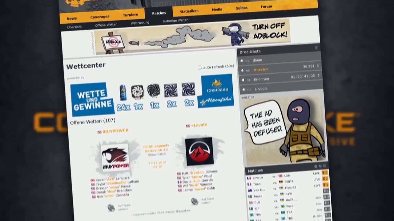 99DAMAGE Arena #8 mit Horstor - German Stream (REPLAY)