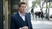 Simon Baker ANZ Advertisement with added pictures of Los Angeles streets and map