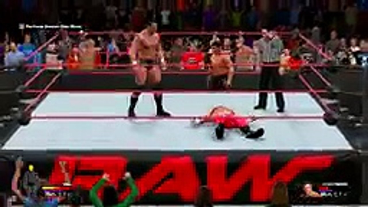 WWE 2k15 2K Showcase Mode – Best Friends Bitter Enemies Part 14[2]