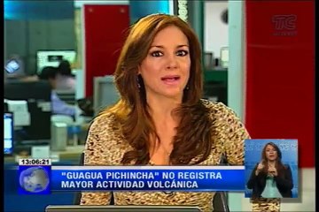Guagua Pichincha no registra mayor actividad volcánica