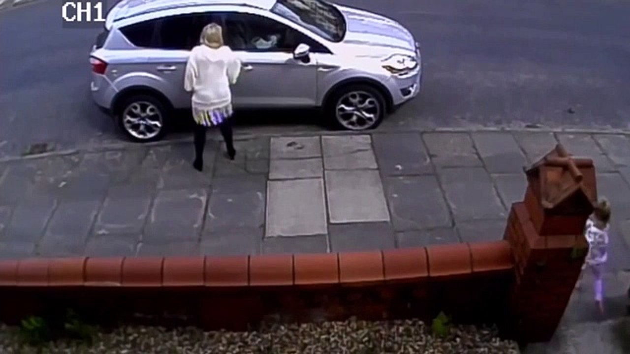 une fillette violement percutèe par une biciclette