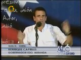 Esto fue lo que dijo Capriles sobre la detención de Yendrick Sánchez