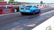 Mustang Race. American Muscle Cars Drag Racing!. Engine Revs Heating up tires