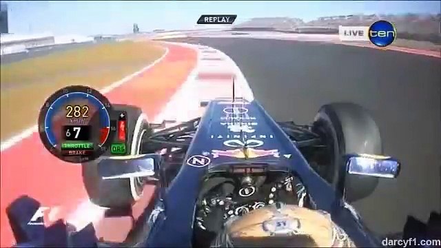 F1 Texas 2012 / Sebastian Vettel Pole Position Lap - Onboard HD