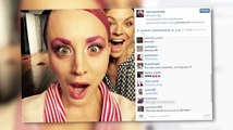 Kaley Cuoco Debuts Pink Eyebrows On Instagram