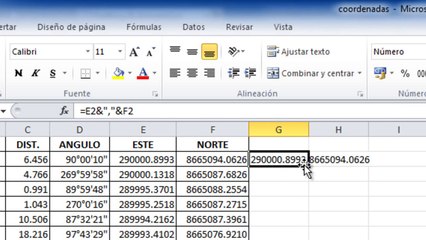 Pasar Coordenadas de Excel a AutoCAD  (Otro Método)