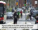 Los puntos negros de los carriles bici de Barcelona
