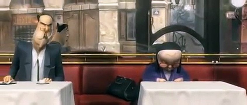 French Roast (corto animado/Short film Animated) Nominado al Oscar 2010