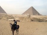 Giza pyramids and Sphinx in Egypt