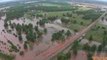 Red River Continues to Flood at Texas-Oklahoma Border