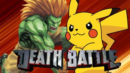 DEATH BATTLE! - Pikachu Vs. Blanka