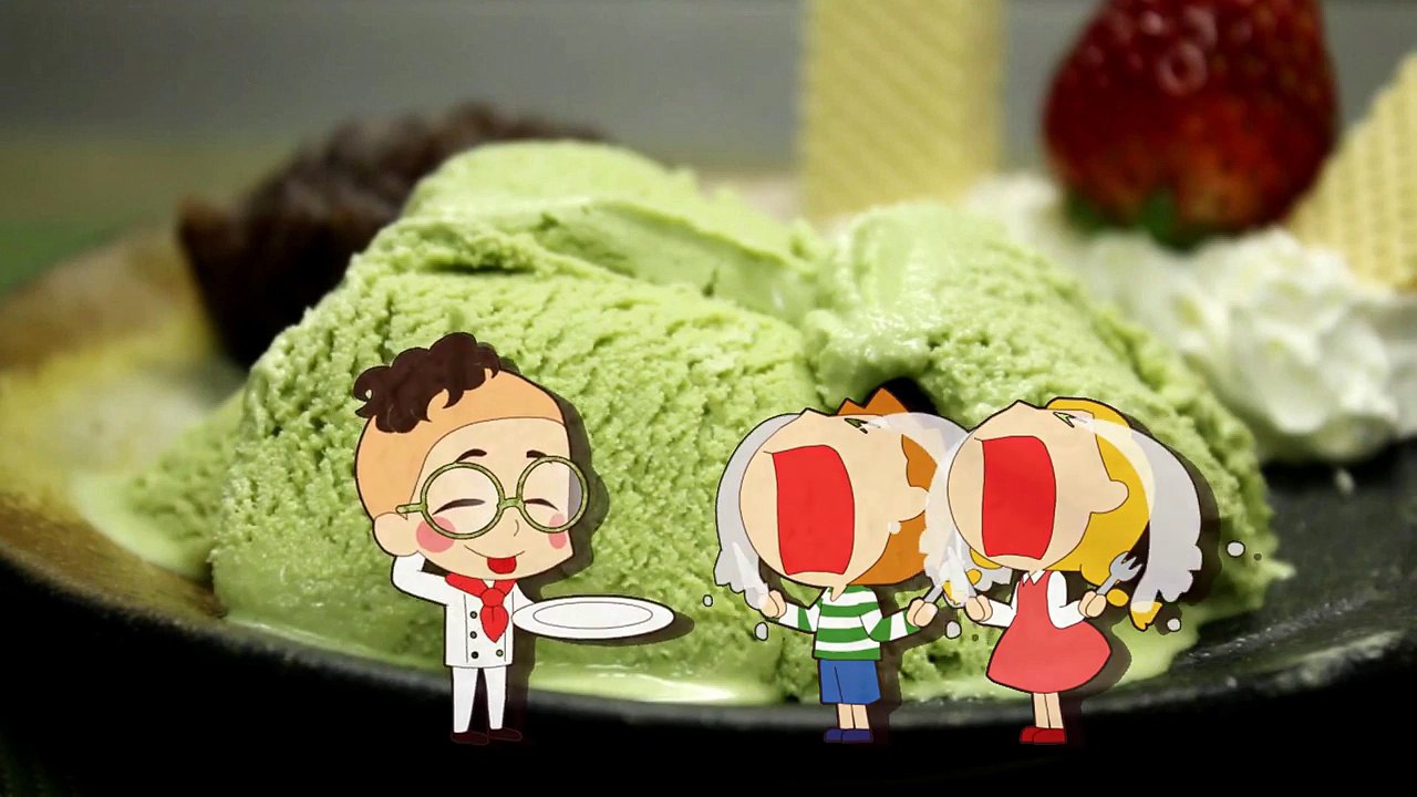 How to make Japanese Matcha Ice Cream 抹茶アイスクリームの作り方