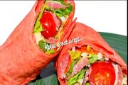 Homemade Tomato & Basil Tortillas Recipe Video - Mexican Cuisine Recipes by Bhavna