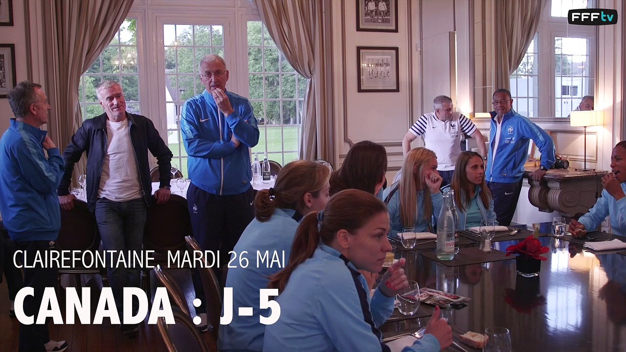La rencontre de Didier Deschamps avec les Bleues