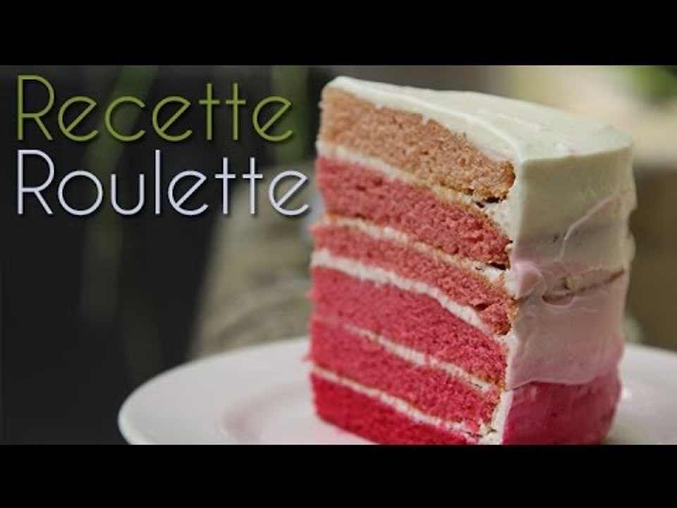 Ombre cake
