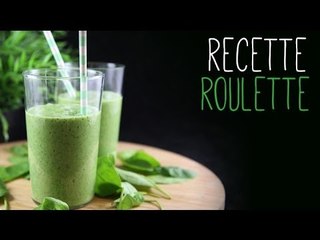 Smoothie vert épinard kiwi banane !