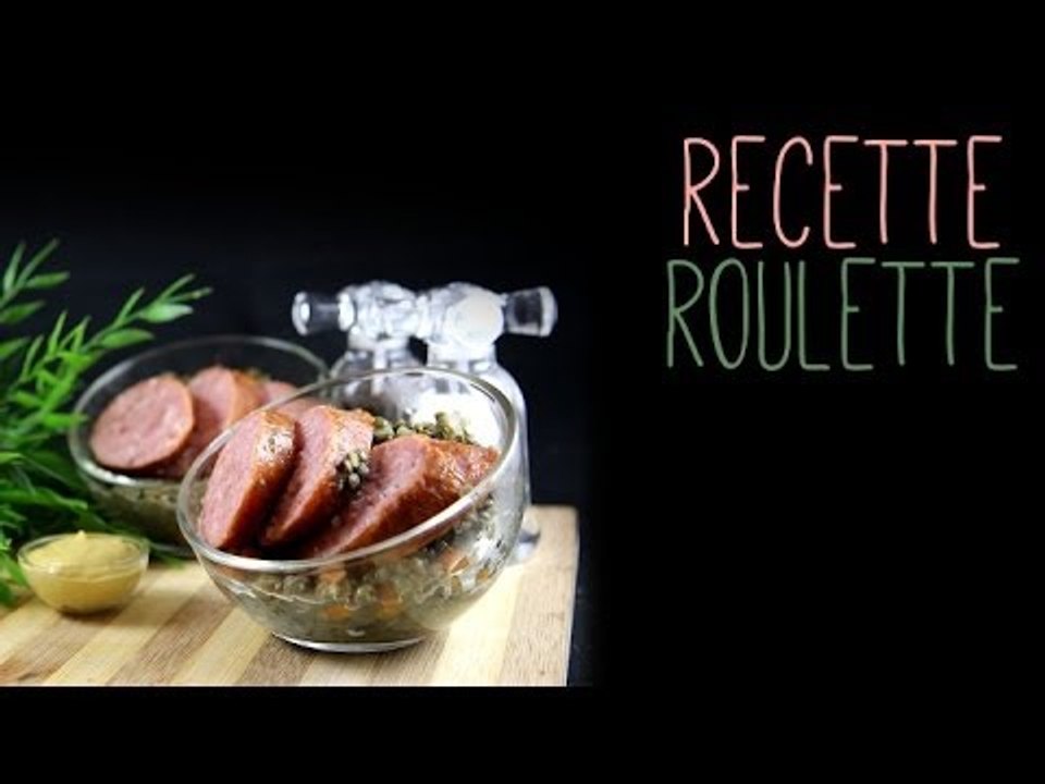 Lentilles et saucisses de Morteau !