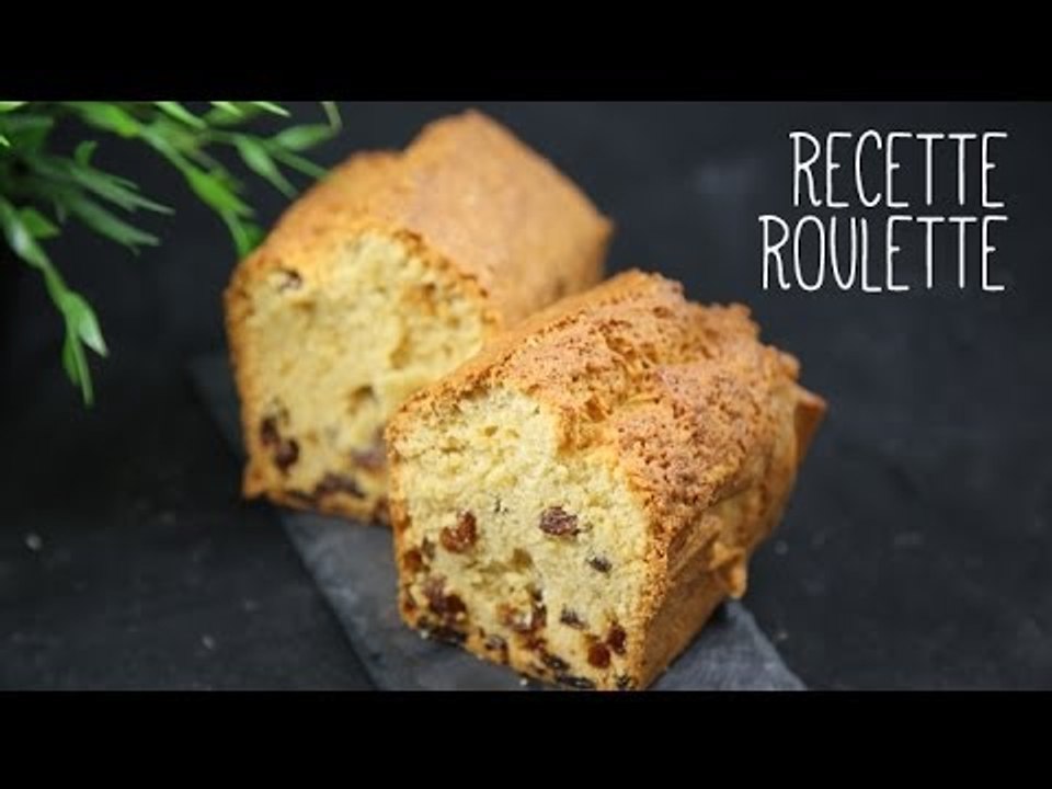 Cake rhum et raisins secs