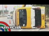 40 injured from bus accident at SLEX
