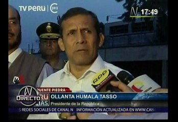 Ollanta Humala ofreció recompensa por Martín Belaunde Lossio y los tildó de "delincuente"