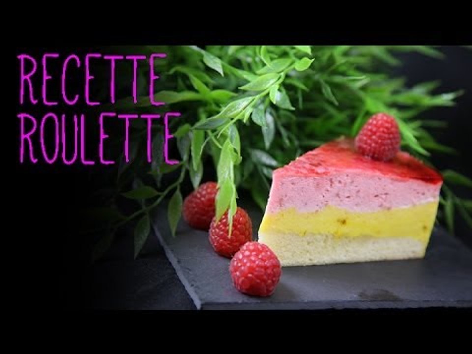 Délice framboises et fruits de la passion