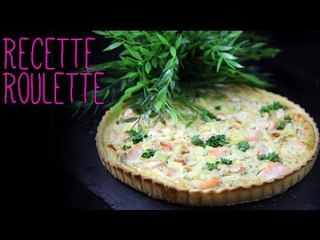 Quiche poireaux saumon