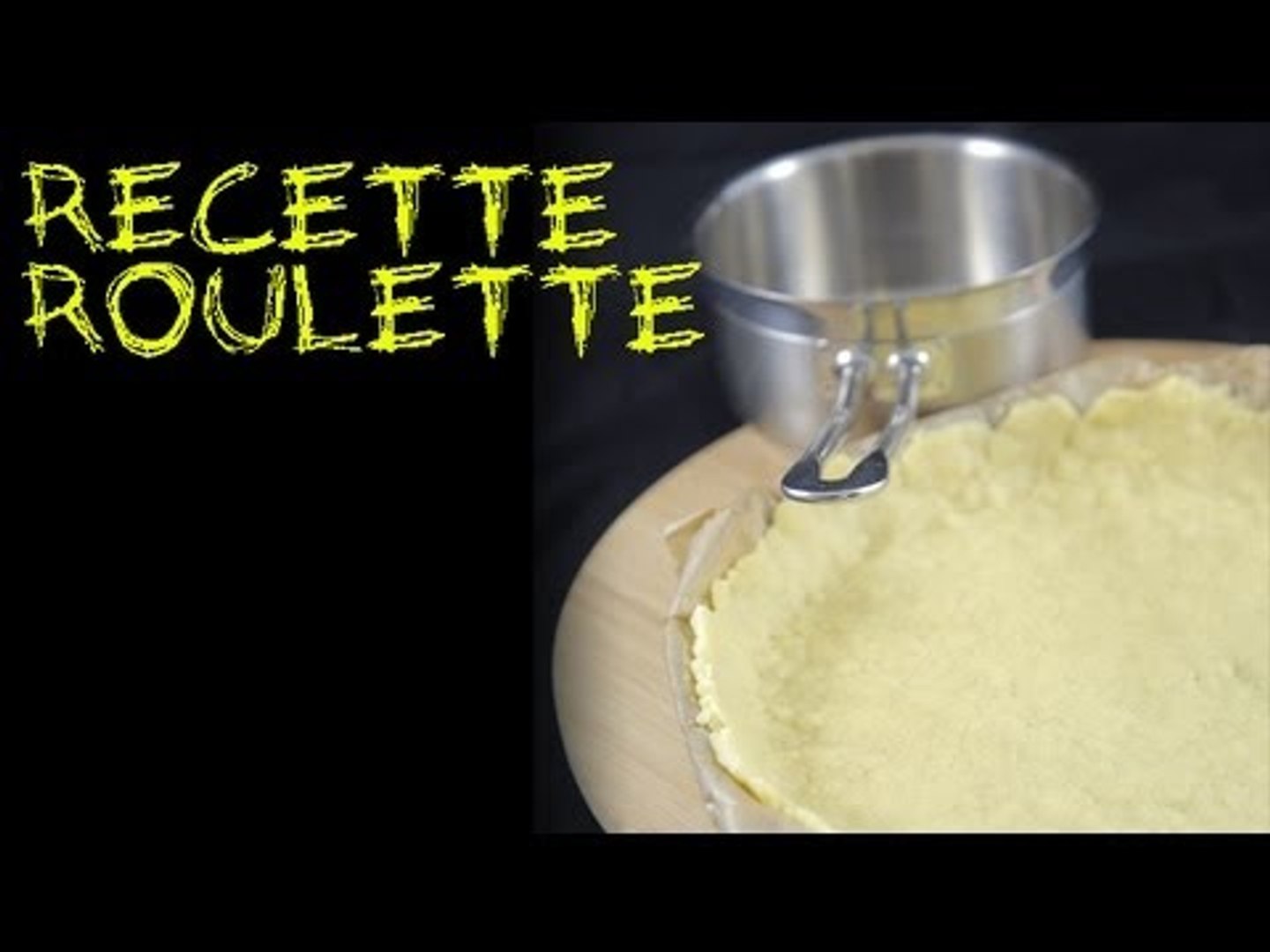 Recette : Pâte à tarte à la casserole ! - Vidéo Dailymotion