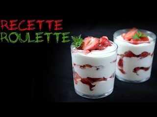 Verrines fraises, chantilly et mascarpone !