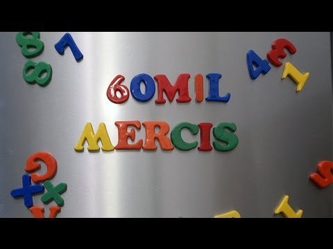 60 000 recettes sur Marmiton ! 60 000 mercis !