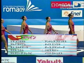 Stairway to Heaven　-　SPANISH Synchronized Swimming　team