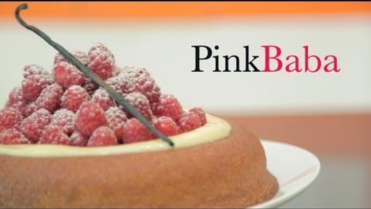Pink Baba Baba Au Rhum Tarte Aux Framboises Avec Herve