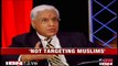 Devil's Advocate: Subramanian Swamy vs Karan Thapar : Indian Muslims have Hindu ancestry