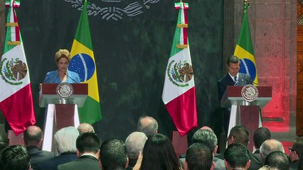 Brasil e México querem duplicar comércio bilateral