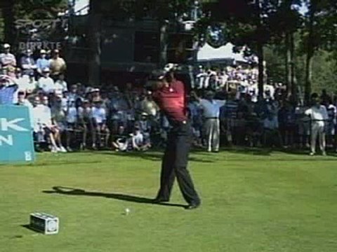 tiger woods driver swing slow motion