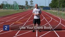 Track Running Tips : How to Run Faster in Sprints