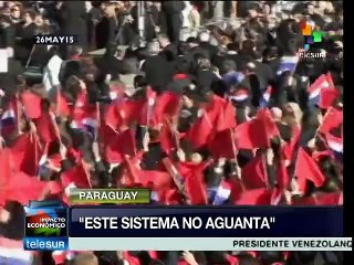 Paraguay: presión social desvelan casos de corrupción del gob.