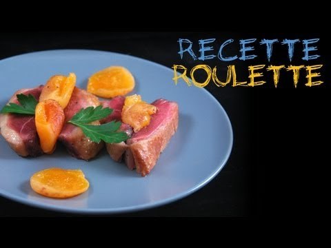 Recette : Rôti de magret de canard aux abricots secs !