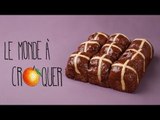 Hot cross buns au chocolat