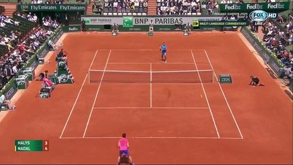 Quentin Halys 0-3 Rafael Nadal: chóng  vánh