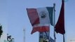 Colocan al revés la bandera mexicana en Turquía