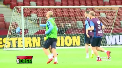 Direto de Varsóvia, Zico e Edmilson falam da expectativa para a final da Europa League!