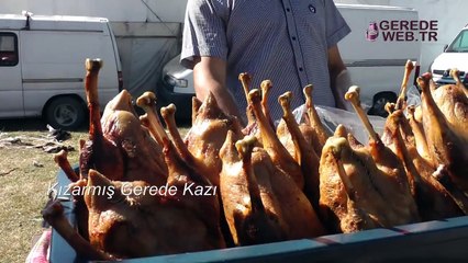 Gerede'nin Kızarmış Kazı