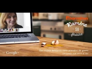Marmiton ramène sa fraise ! Nouveau RDV de Marmiton