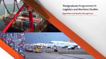 PolyU Logistics & Maritime Studies 理大物流及航运硕士课程
