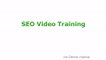 Suchmaschinenoptimierung - SEO Video Training (kostenloser Kurs bzw. Tutorial)