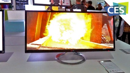 New Oversized Productivity Monitor by LG - CES 2013